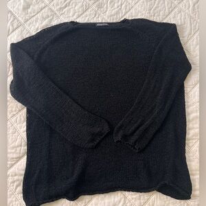 American Apparel Black Knit Sweater